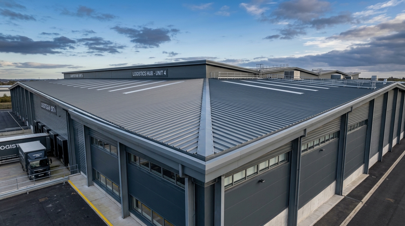 Trapezoidal Metal Roofing & Sandwich Panels